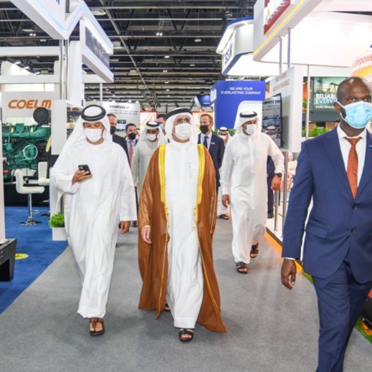 Visitors at Middle East Energy
